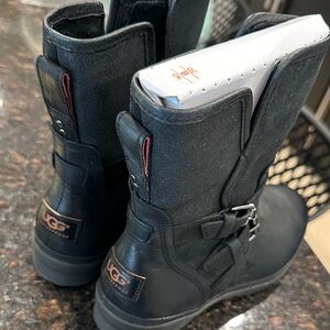 UGG Charcoal Black Boots